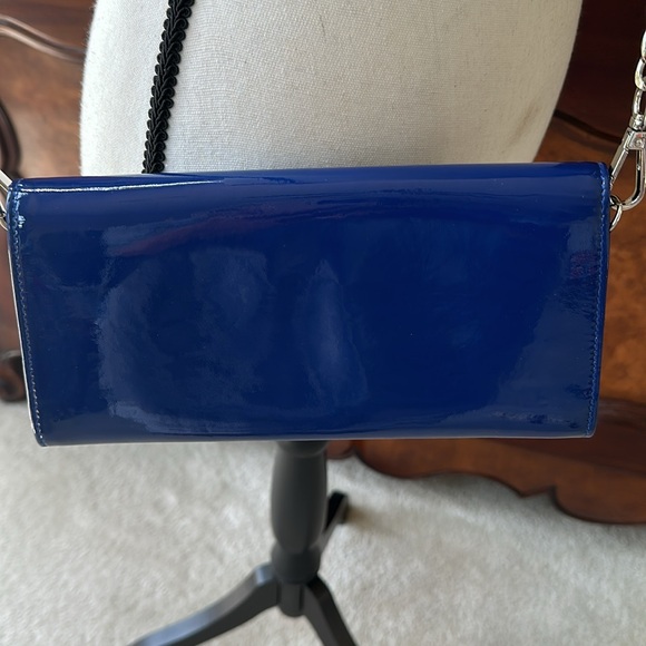Jimmy Choo Patent Leather Clutch / Crossbody - Picture 4 of 17